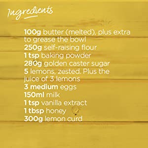 Lemon Lush Pudding Ingredients