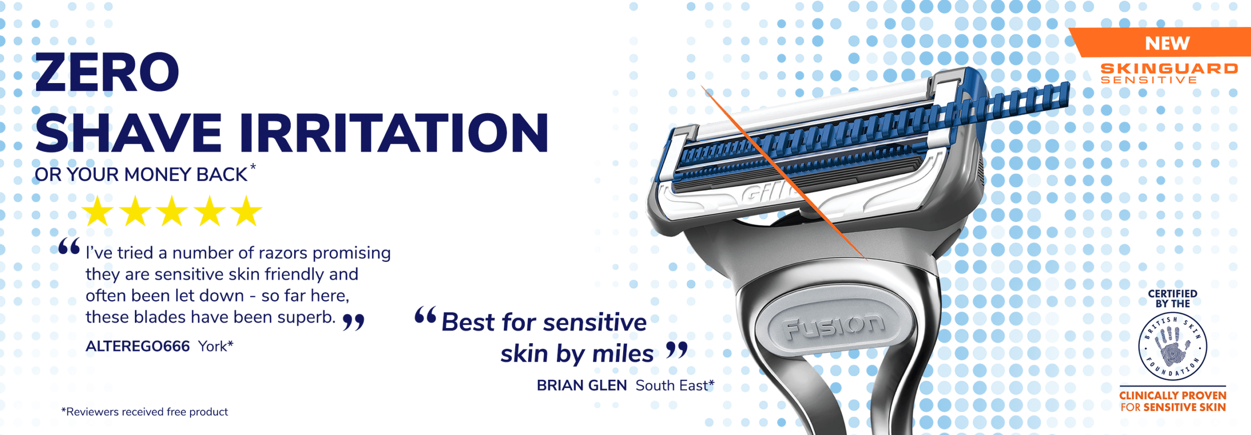 Gillette SkinGuard Sensitive reviews