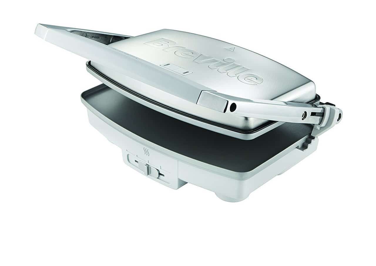 BREVILLE DURACERAMIC PANINI-PRESS FOR 3 BREVILLE DURACERAMIC PANINI-PRESS FOR 3