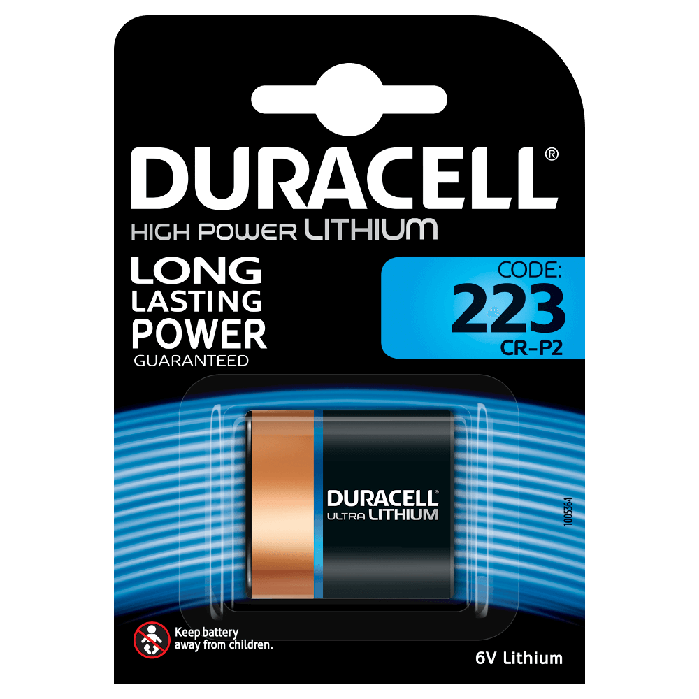 DURACELL HIGH POWER 223 LITHIUM DURACELL HIGH POWER 223 LITHIUM