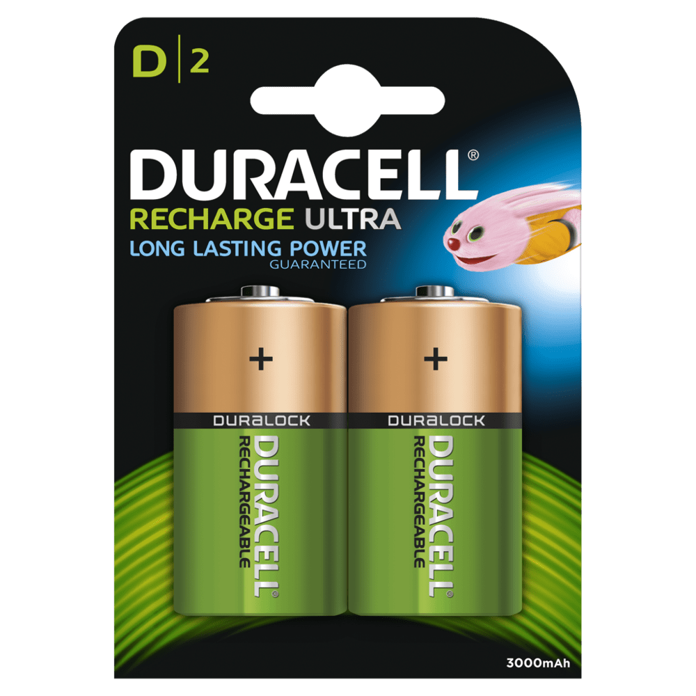 DURACELL RECHARGEABLE ULTRA D (x2)