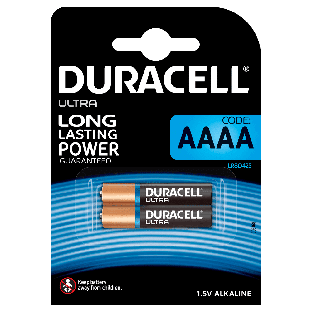 DURACELL MN2500 AAAA ALKALINE (x2)