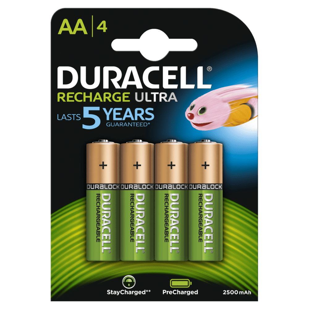 DURACELL RECHARGEABLE ULTRA AA (x4)