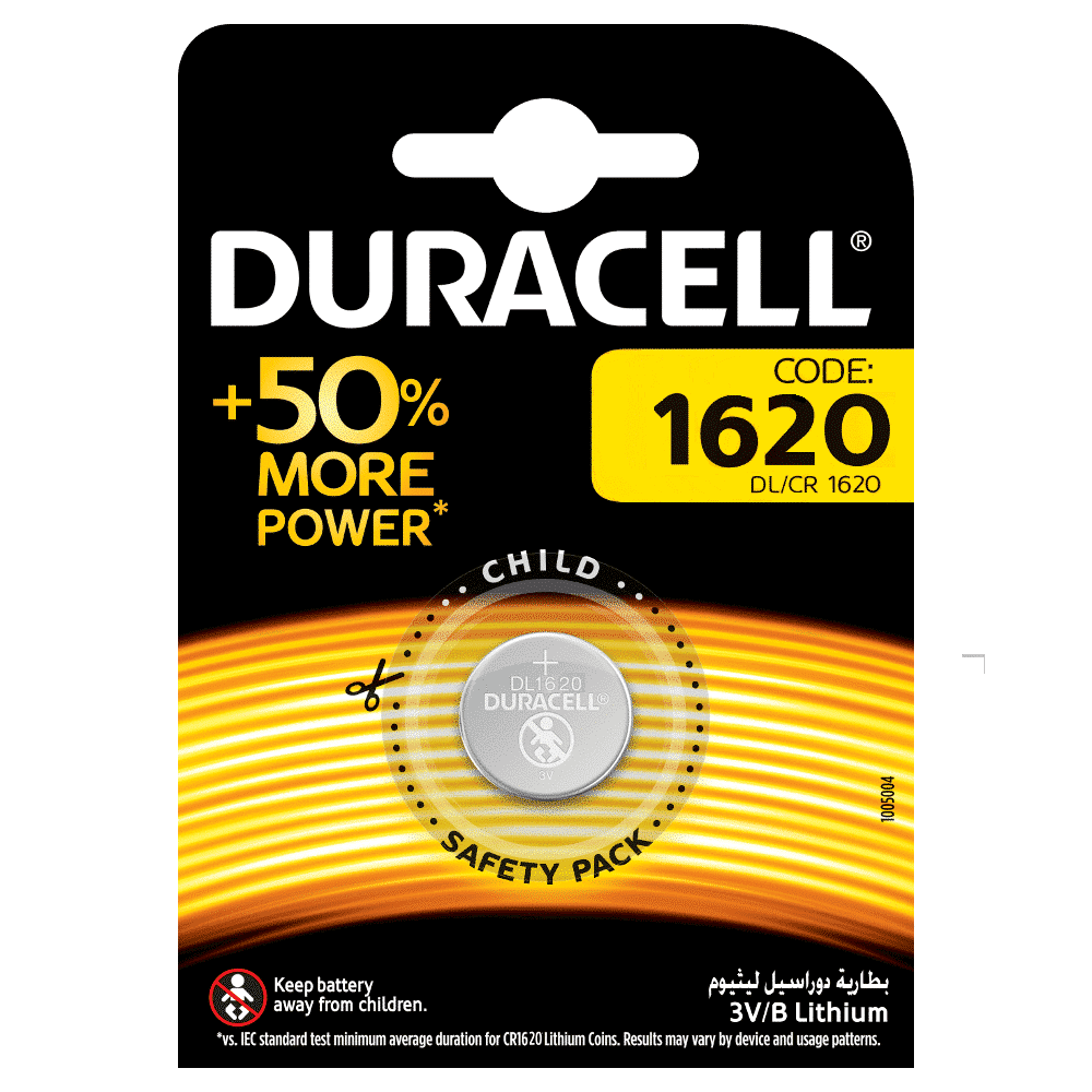 DURACELL SPECIALTY 1620 LITHIUM COIN