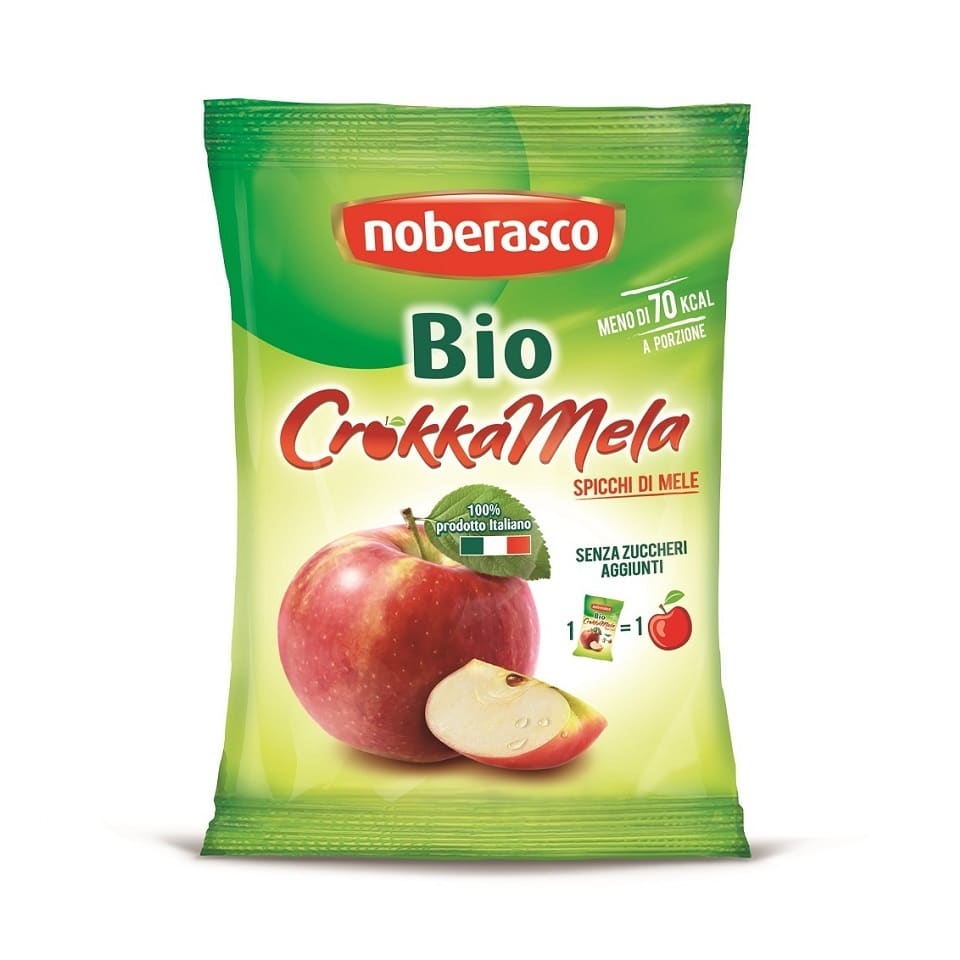 Noberasco Bio Crunchy Apple-CrokkaMela (20g) Noberasco Bio Crunchy Apple-CrokkaMela (20g)