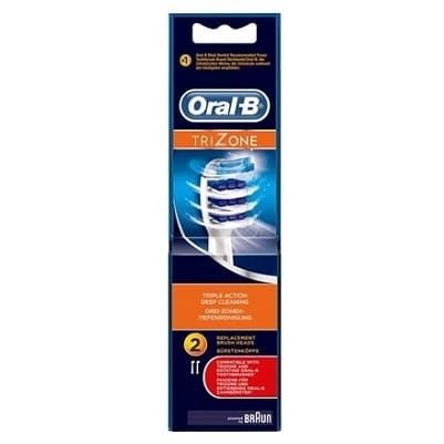 ORAL B POWER BRUSH HEAD TRIZONE (EB30) x2s