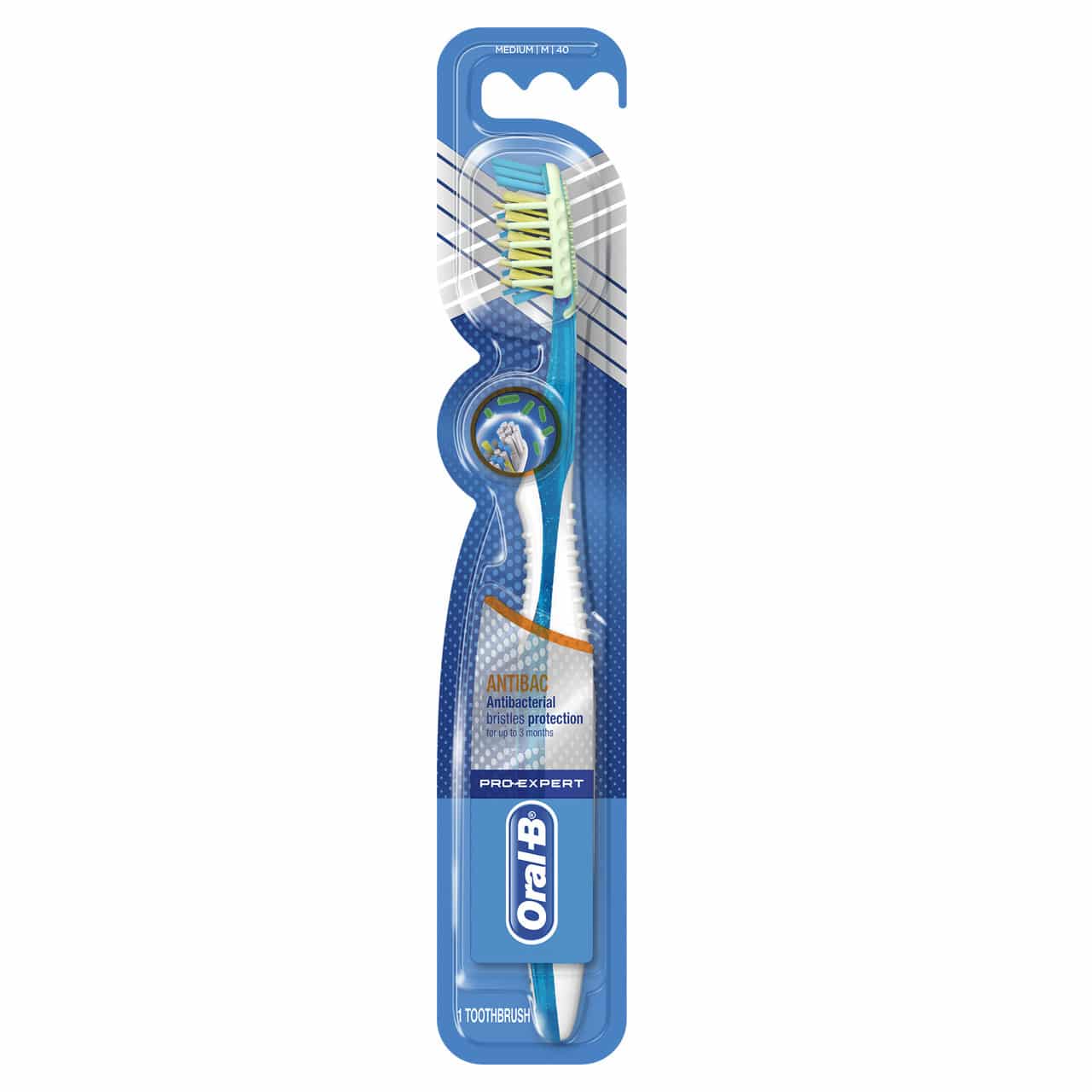 ORAL B TOOTHBRUSH EXPERT ANTIBAC 40MED
