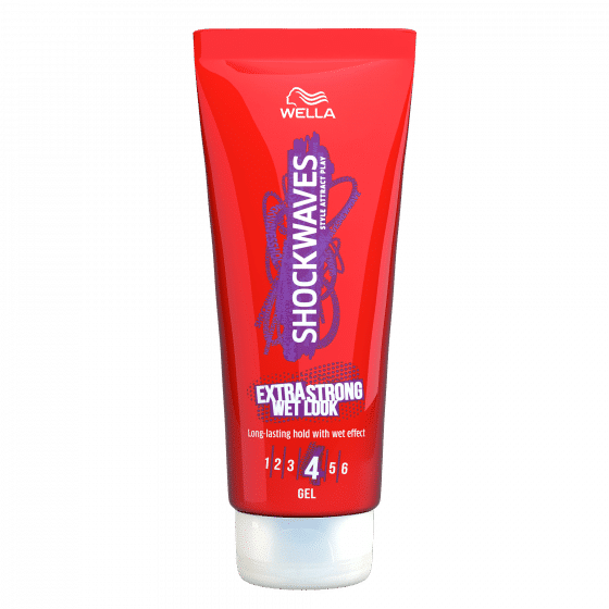 SHOCKWAVES EXTRA STRONG WET LOOK GEL 200ML SHOCKWAVES EXTRA STRONG WET LOOK GEL 200ML