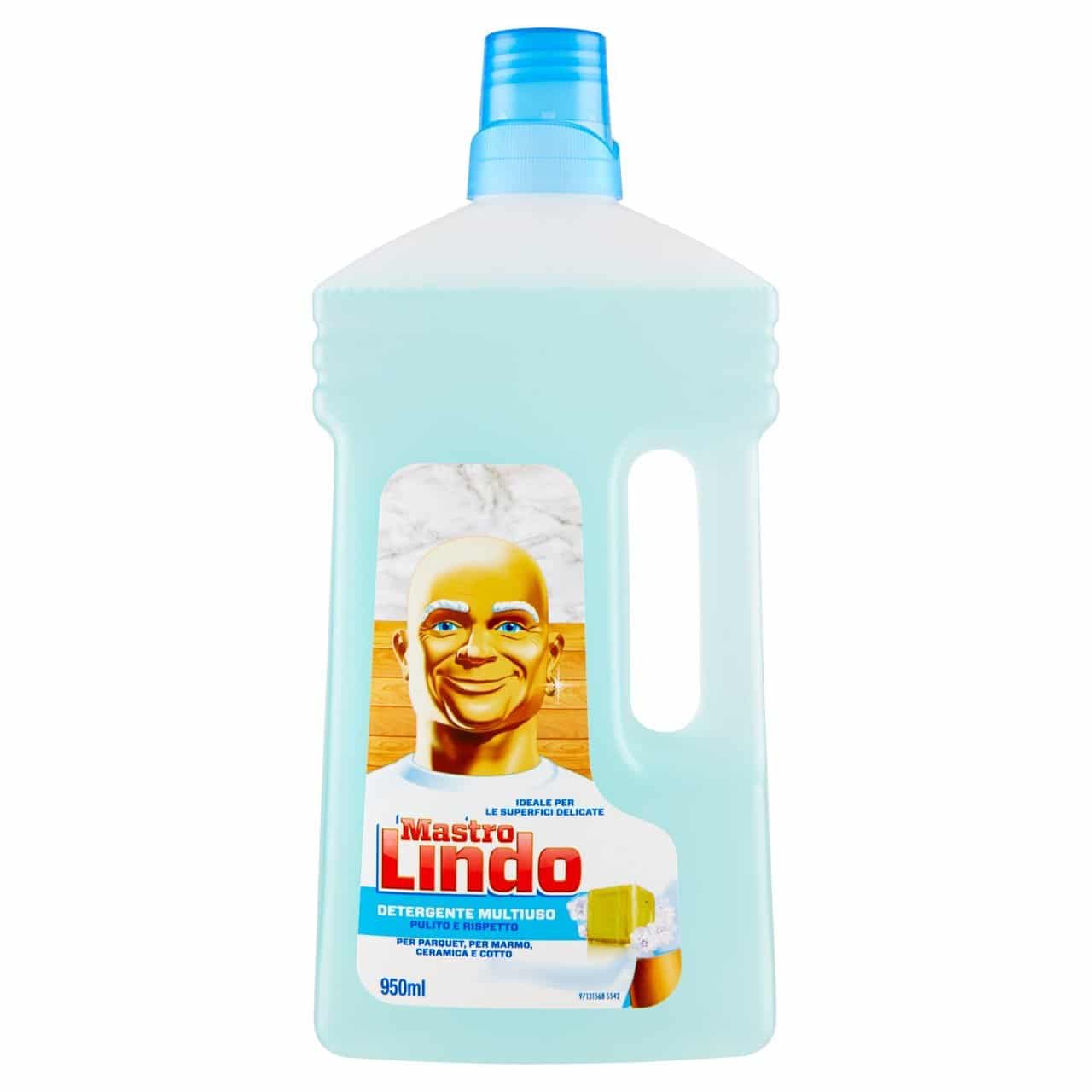 MASTRO LINDO MULTIPURPOSE DETERGENT BLUE LIQUID 950ML