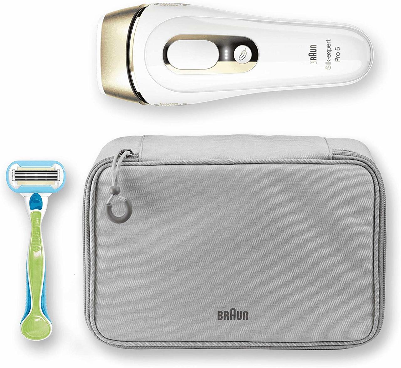 BRAUN SILK-EXPERT IPL PL5014 + CASE 400K FLASHES (NEW) BRAUN SILK-EXPERT IPL PL5014 + CASE 400K FLASHES (NEW)