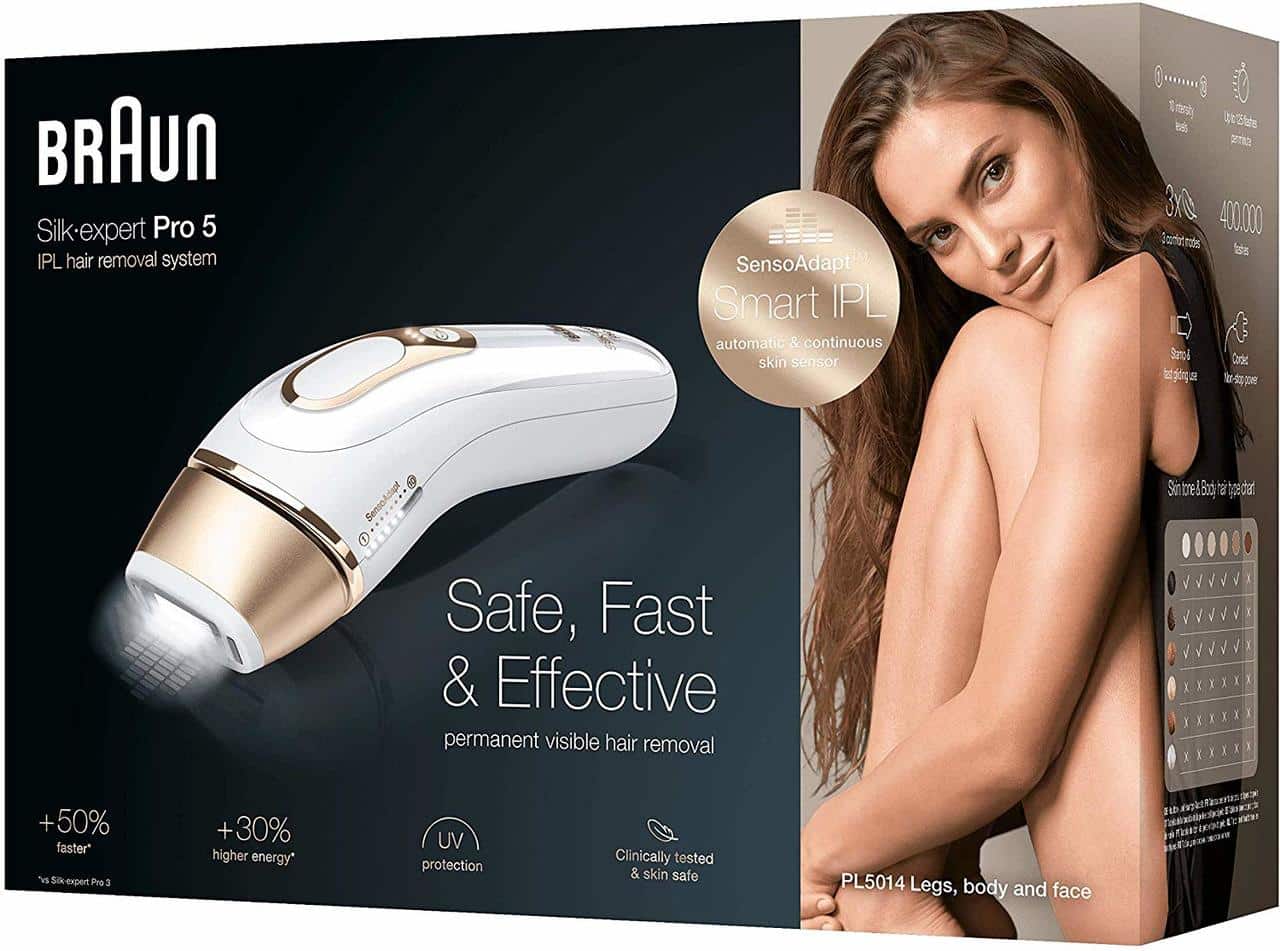 BRAUN SILK-EXPERT IPL PL5014 + CASE 400K FLASHES (NEW) BRAUN SILK-EXPERT IPL PL5014 + CASE 400K FLASHES (NEW)