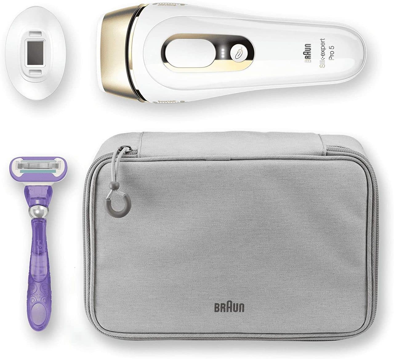 BRAUN SILK-EXPERT IPL PL5117 +HEAD +CASE 400K FLASHES (NEW) BRAUN SILK-EXPERT IPL PL5117 +HEAD +CASE 400K FLASHES (NEW)