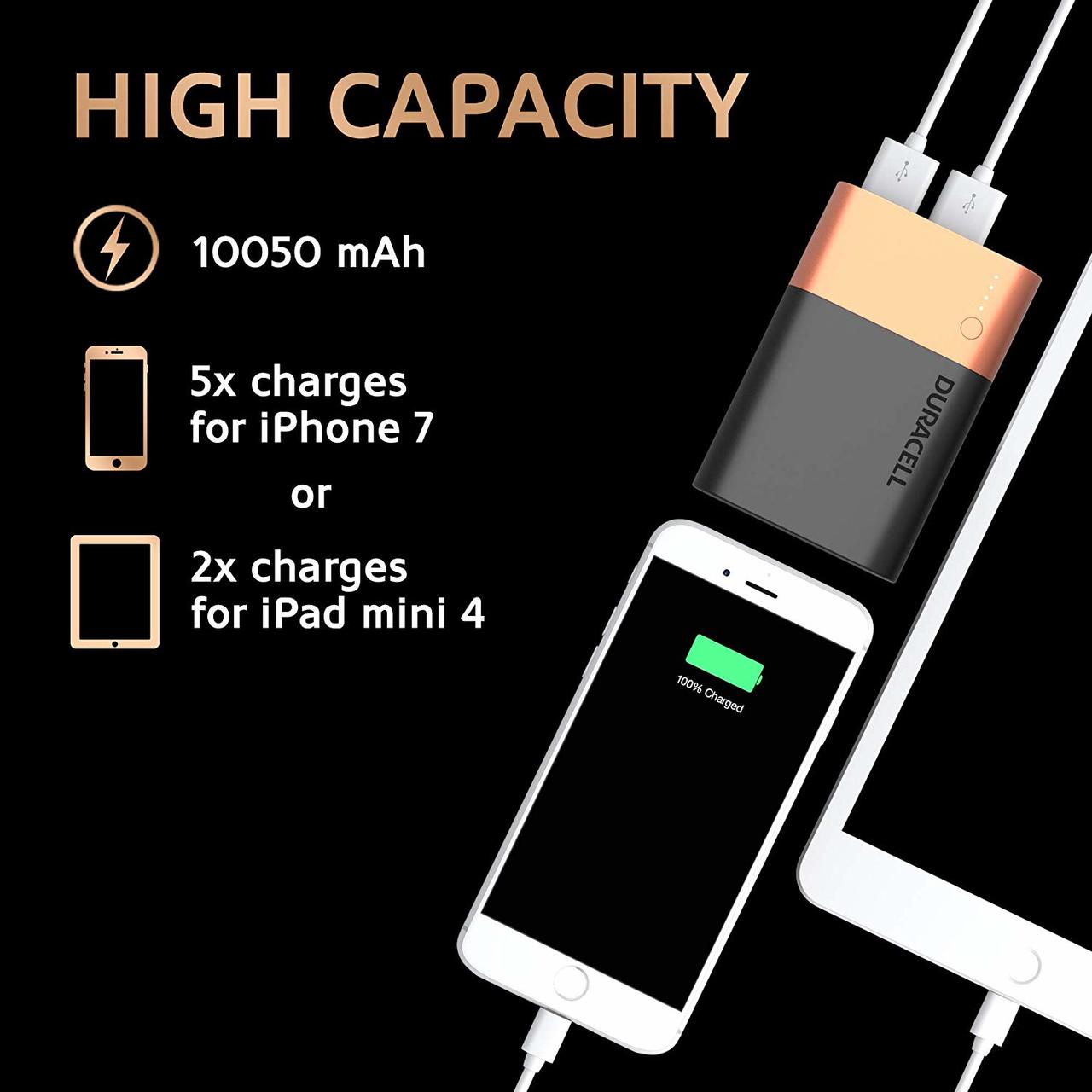 DURACELL POWERBANK 10050 mAh DURACELL POWERBANK 10050 mAh