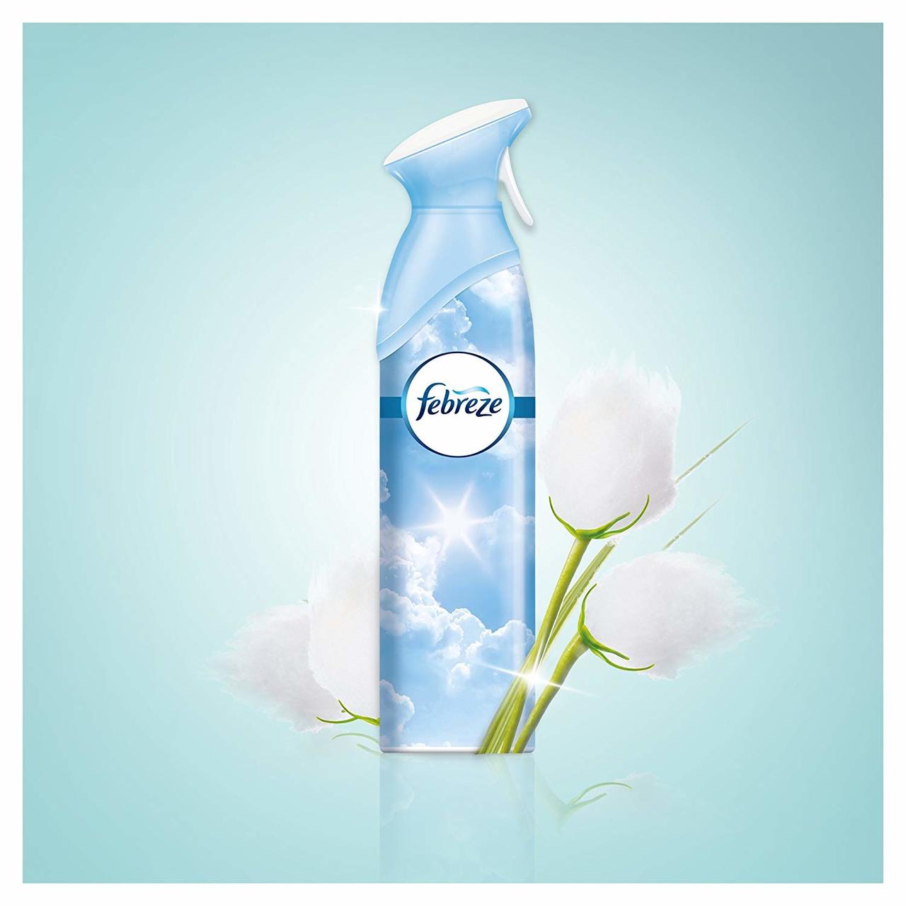 FEBREZE AIR FRESHENER SPRAY, COTTON 300ML FEBREZE AIR FRESHENER SPRAY, COTTON 300ML