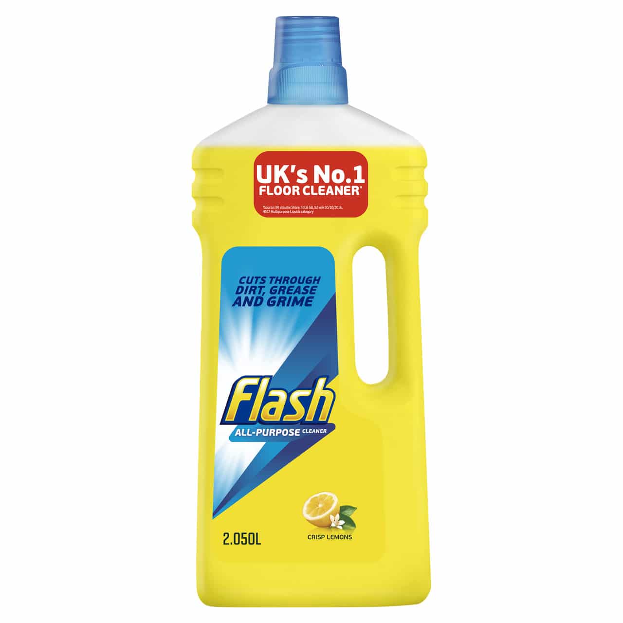 FLASH ALL PURPOSE CLEANER LIQUID CRISPS LEMON 2.05L FLASH ALL PURPOSE CLEANER LIQUID CRISPS LEMON 2.05L