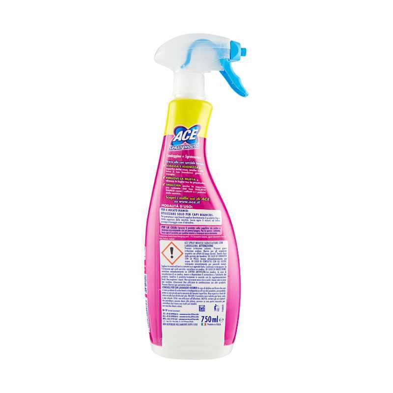 ACE BLEACH DEGREASER SPRAY 750ML ACE BLEACH DEGREASER SPRAY 750ML