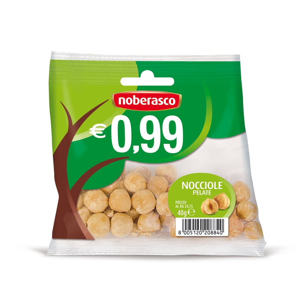 Noberasco (99cents) Peeled Hazelnuts 40g Noberasco (99cents) Peeled Hazelnuts 40g