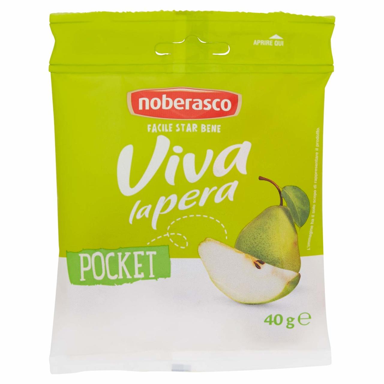 Noberasco Viva la Pera - Pear Pocket (40g) (NEW) Noberasco Viva la Pera - Pear Pocket (40g) (NEW)