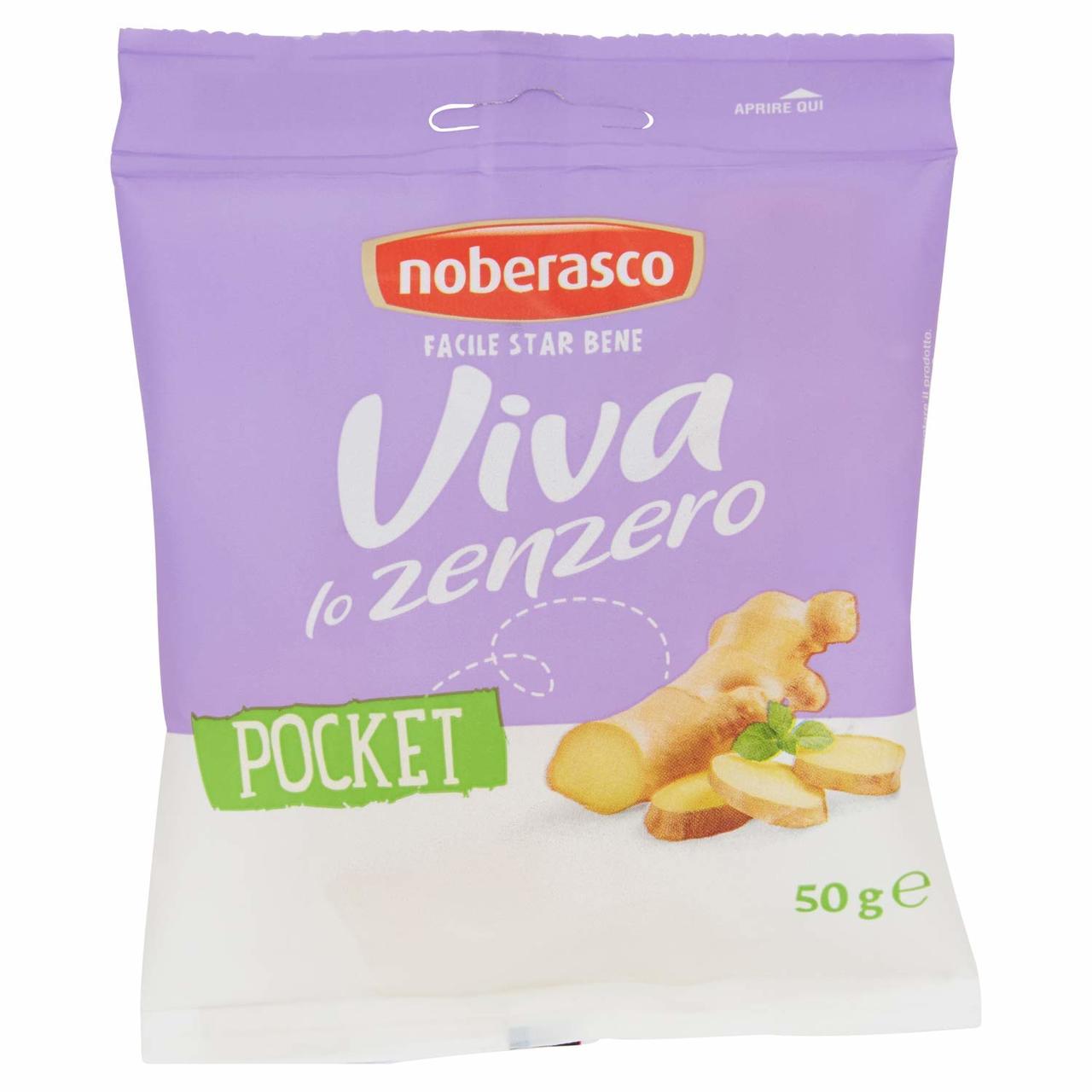 Noberasco Viva lo Zenzero - Ginger Pocket (50g) (NEW) Noberasco Viva lo Zenzero - Ginger Pocket (50g) (NEW)