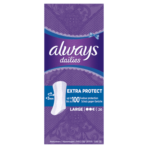 ALWAYS LINERS LARGE BY 26 VJ Salomone Marketing