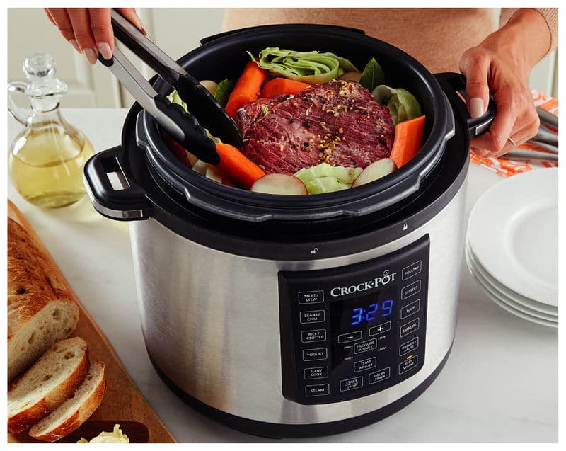CROCK-POT EXPRESS MULTICOOKER 5.6LT (For 6) CROCK-POT EXPRESS MULTICOOKER 5.6LT (For 6)