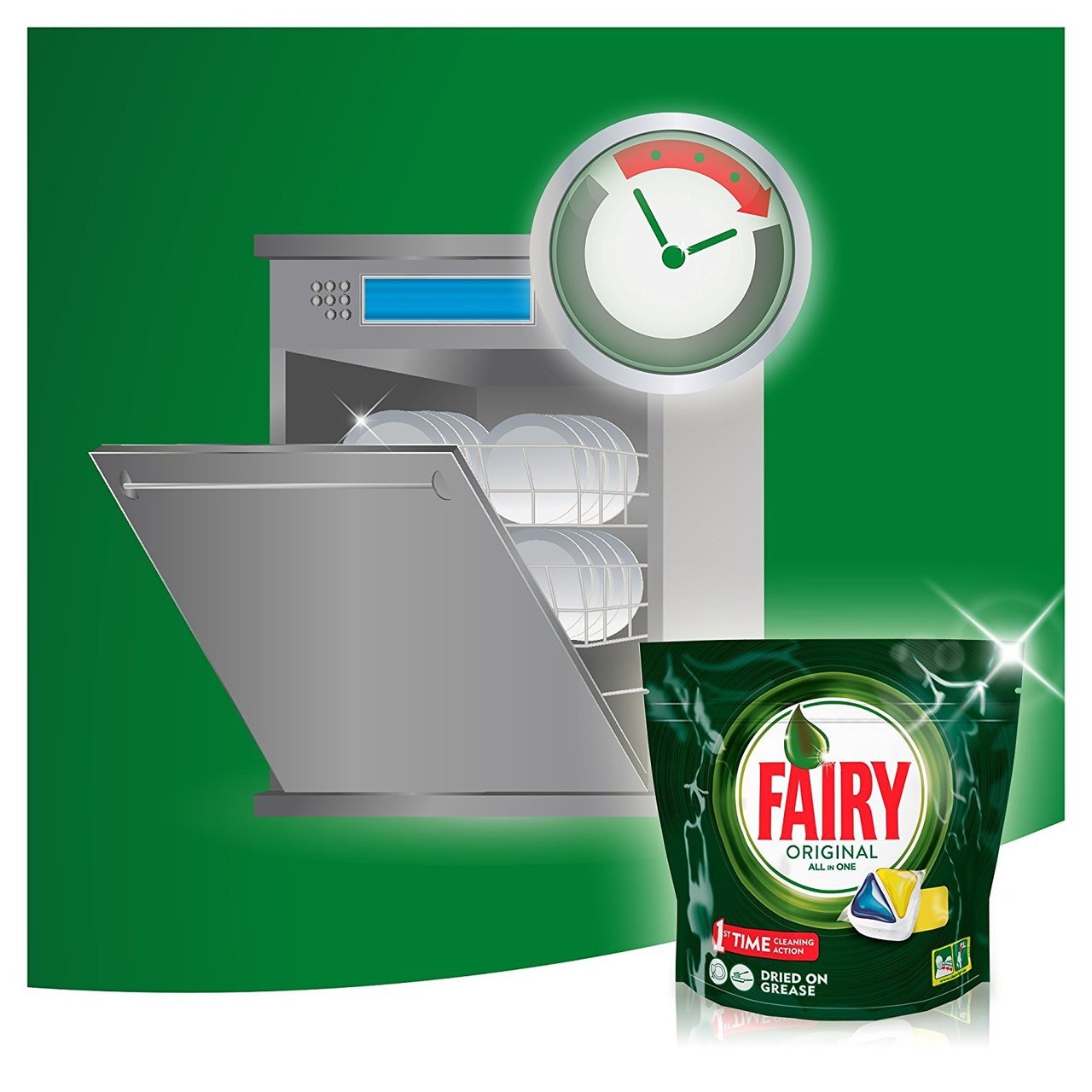 FAIRY AUTODISH WASH LEMON X22 TABS FAIRY AUTODISH WASH LEMON X22 TABS
