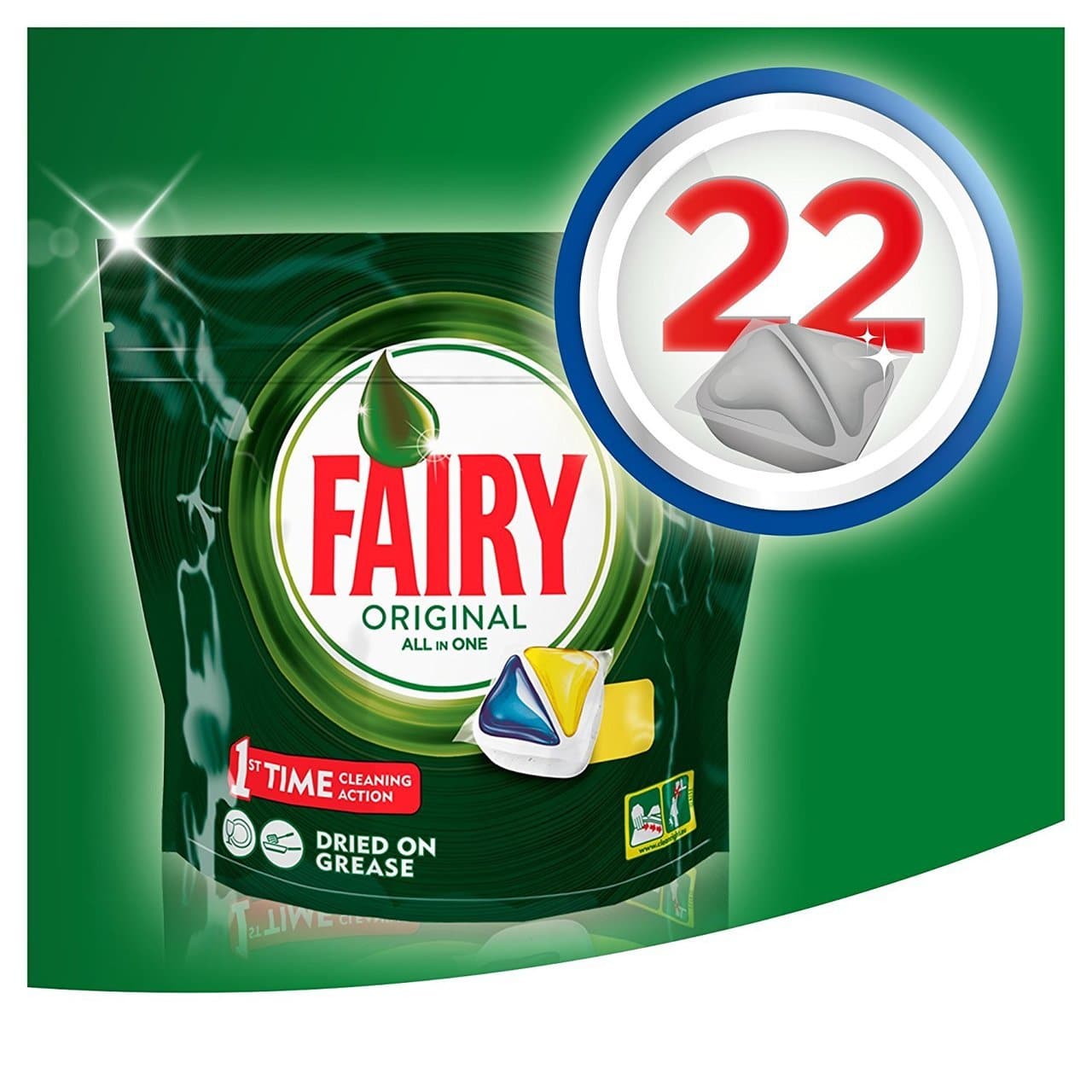 FAIRY AUTODISH WASH LEMON X22 TABS FAIRY AUTODISH WASH LEMON X22 TABS