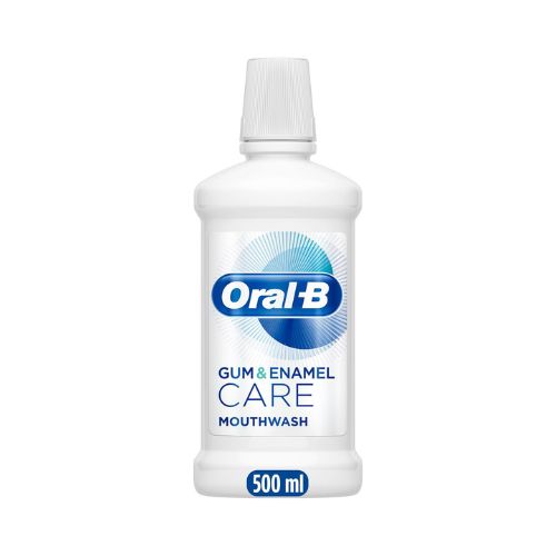 ORAL B RINSE GUM & ENAMEL FRESHMINT 500ML