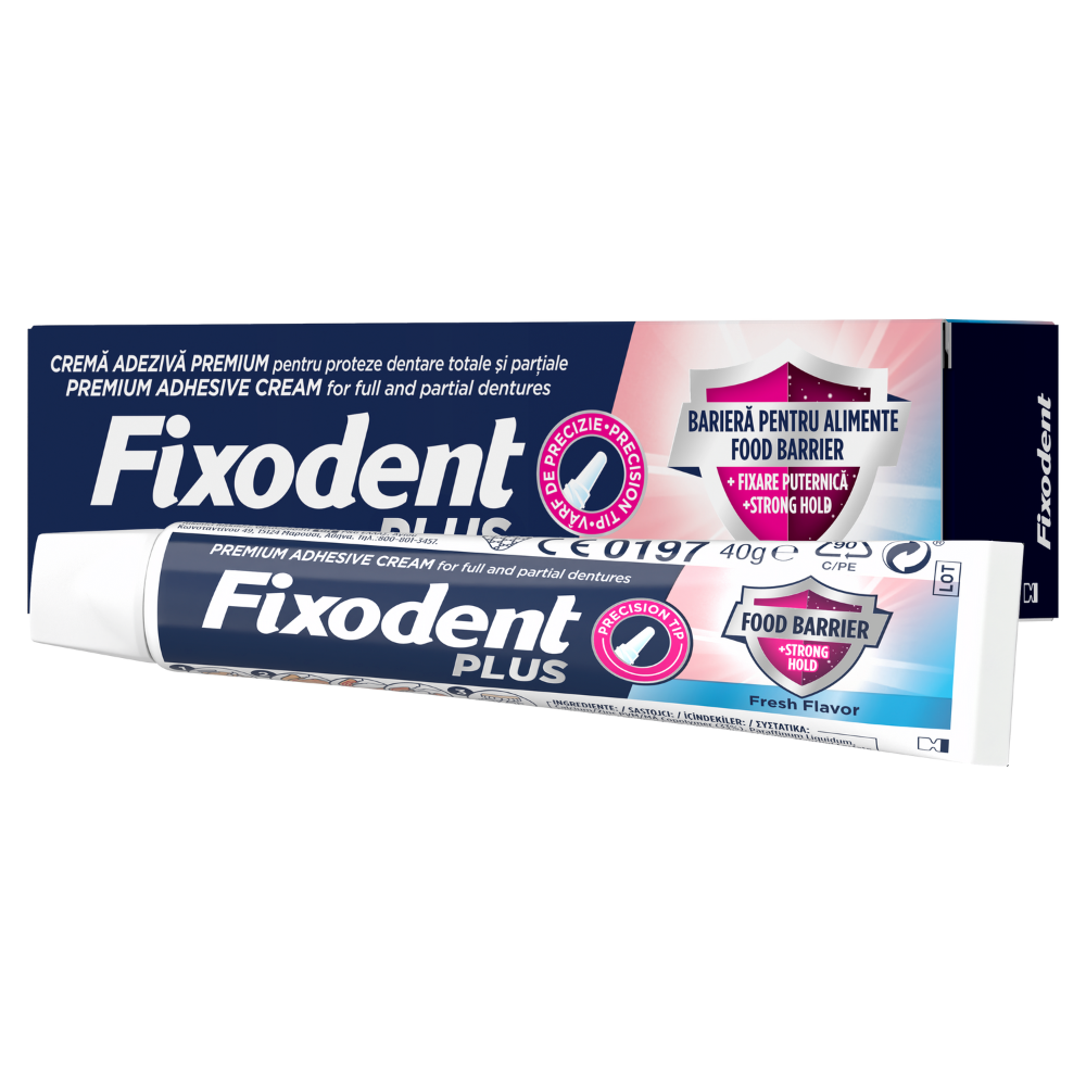 FIXODENT PLUS FOOD BARRIER 40G