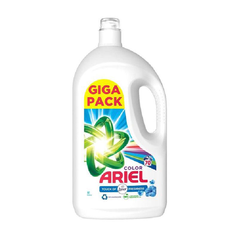 ARIEL LIQUID +LENOR TOUCH COLOR 70W 3.5L