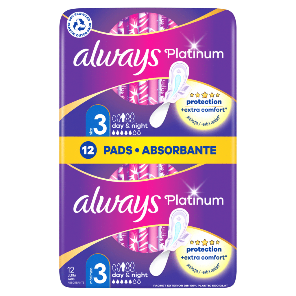 ALWAYS VP ULTRA PLATINUM NIGHT X12 - VJ Salomone Marketing