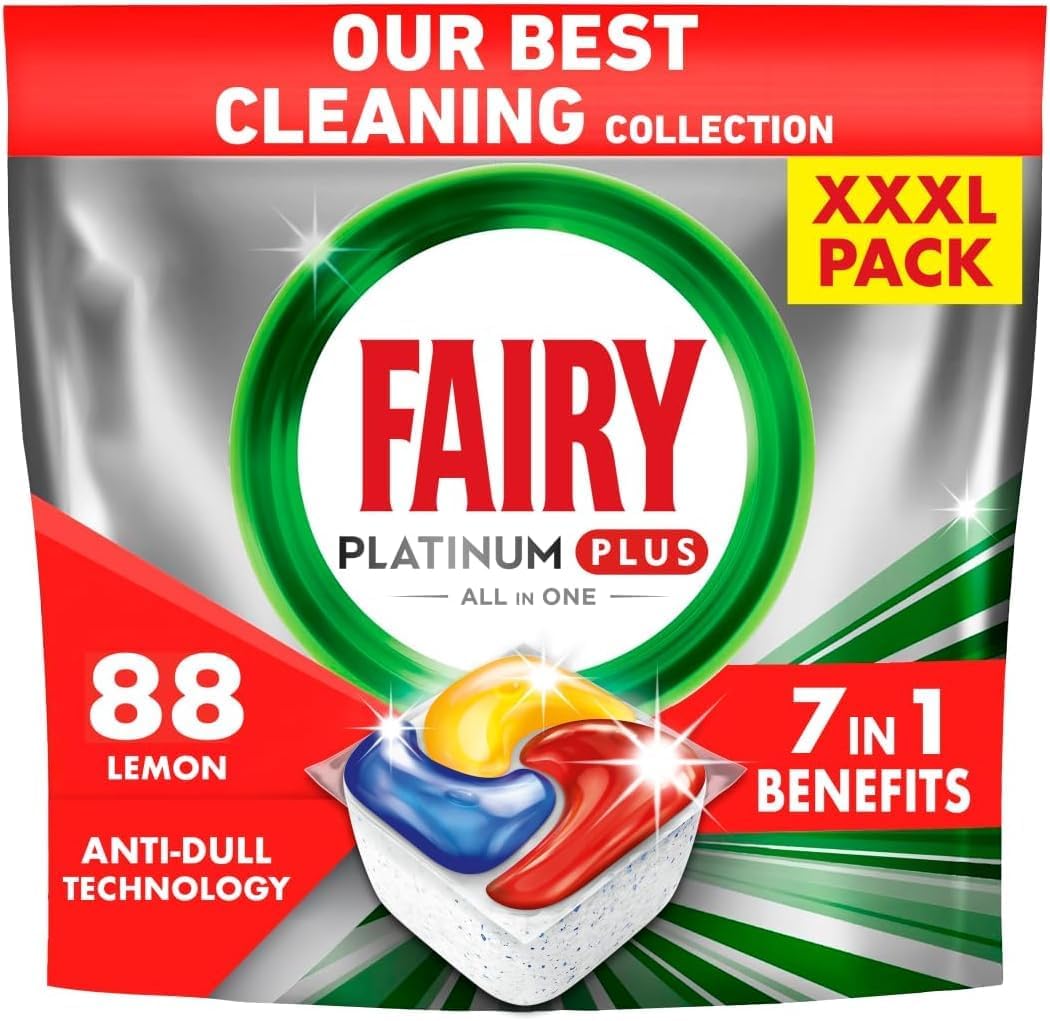 FAIRY AUTODISH WASH PLATINUM PLUS LEMON X88