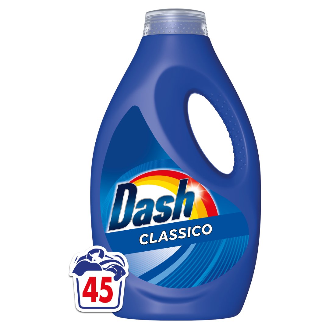 DASH LIQUID REGULAR, 45 WASHES, 2.9L
