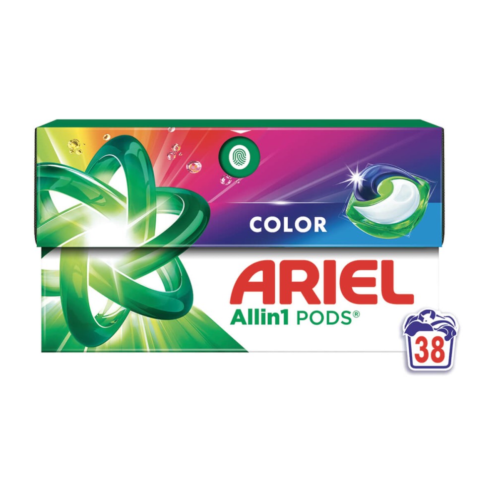 ARIEL PODS ALL IN1 COLOR 38X18.2G