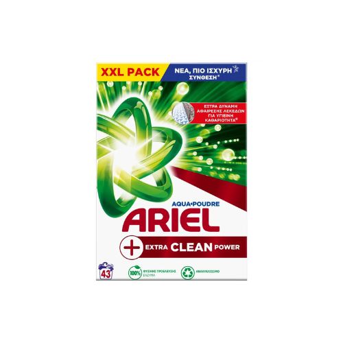 ARIEL POWDER +EXTRA CLEAN 43SC 2.795KG