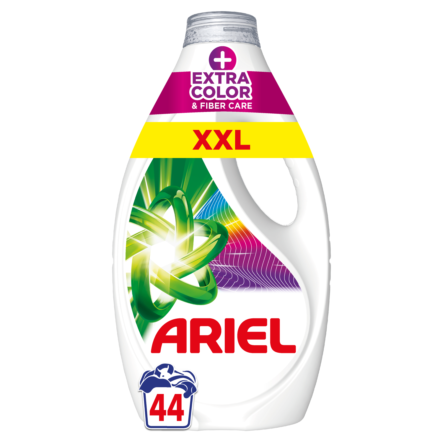 ARIEL LIQUID EXTRA COLOR & FIBRE CARE 44W 1.98L