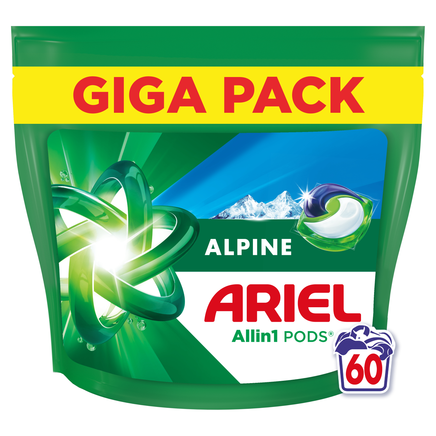 ARIEL PODS ALL IN1 ALPINE 60X19.1G