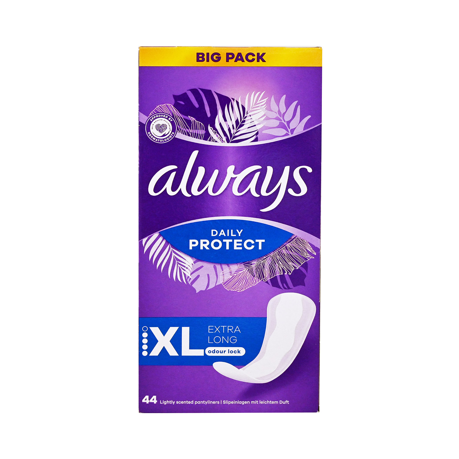 ALWAYS DAILY LINERS EXTRA LONG X44