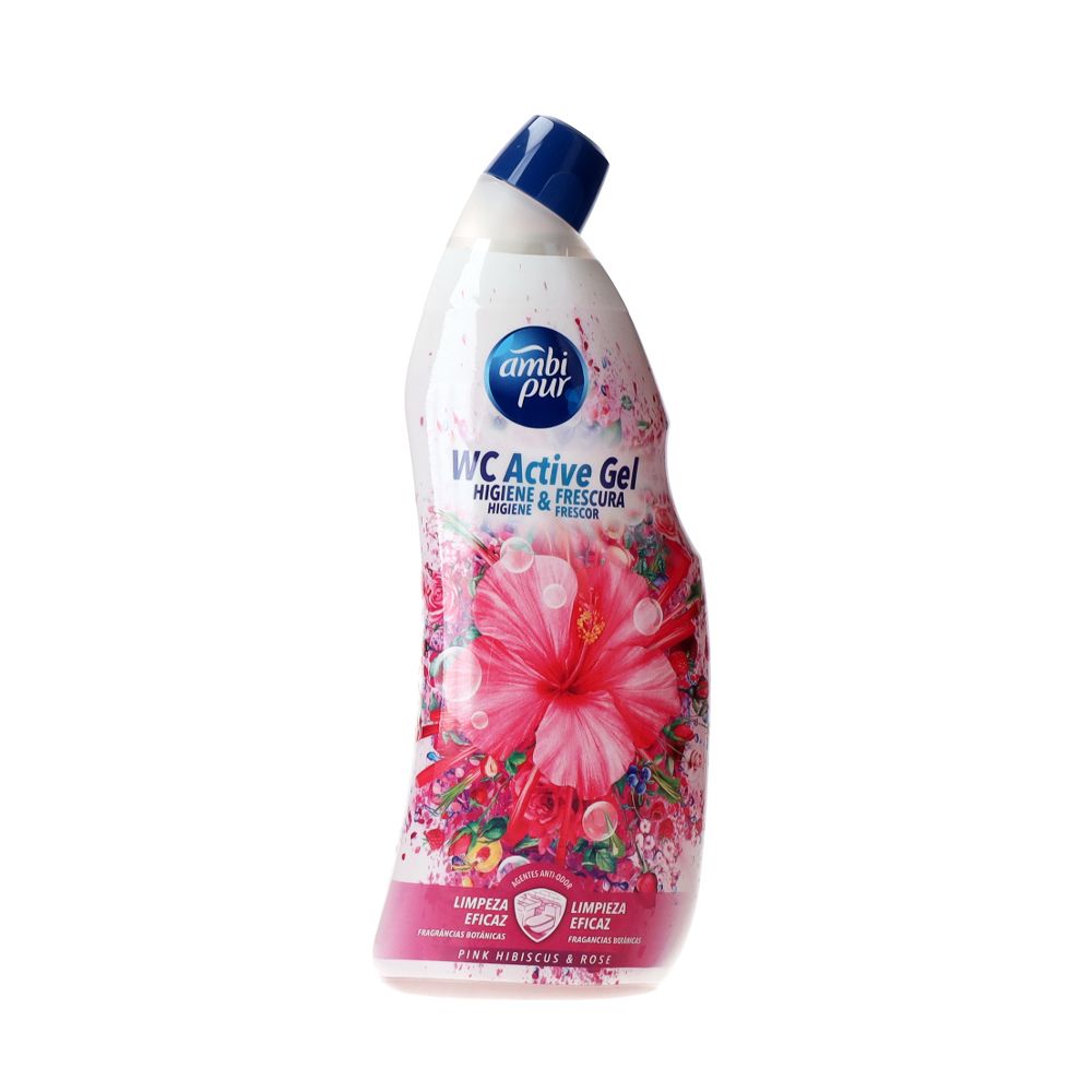 AMBI PUR FLASH WC GEL HIBICUS & ROSE (PINK) 750ML (NEW)
