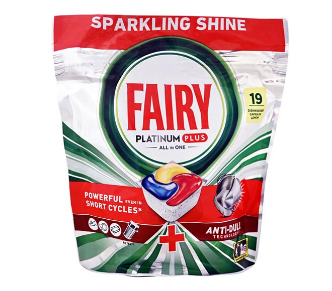 FAIRY AUTODISH WASH PLATINUM PLUS BLUE X19