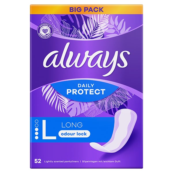 ALWAYS DAILY LINERS LONG X52