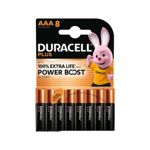 DURACELL PLUS POWER BOOST AAA (x8)