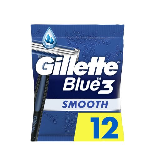 GILLETTE BLUE 3 SMOOTH x12