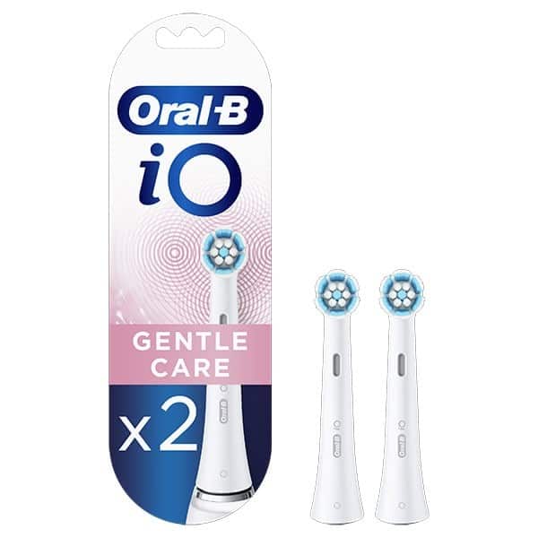 ORAL B POWER BRUSH HEAD iO GENTLE CARE X2