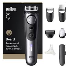 BRAUN SHAVER BEARD TRIMMER BT9520 SILVER MATT