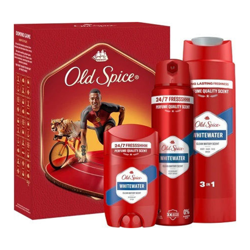 OLD SPICE XMAS WHITEWATER IRONMAN (ST50ML+SG250ML+SP150ML)