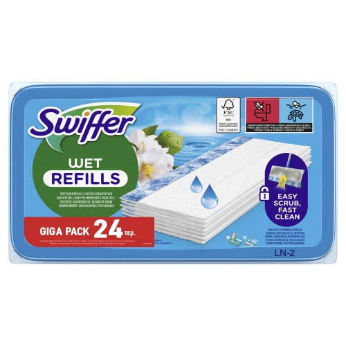 SWIFFER WET FRESH REFILLS X24