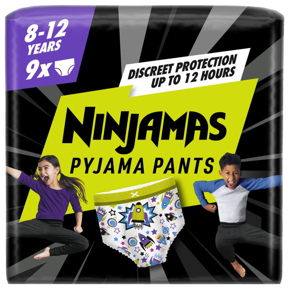 PAMPERS PANTS NINJAMAS BOY 8 XXL X9