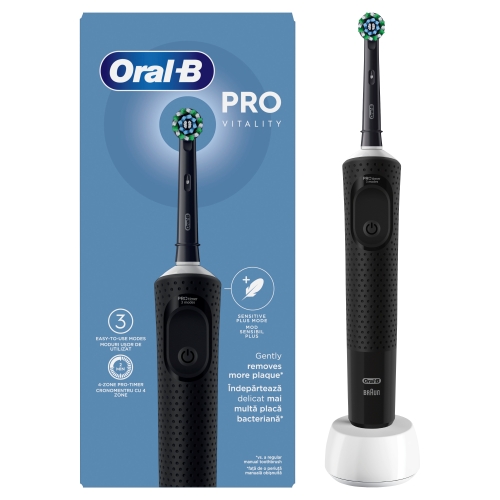 ORAL B POWER TBRSH VITALITY PRO BLACK (5A)
