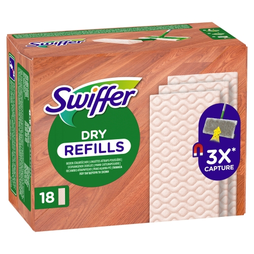 SWIFFER DRY HONEY REFILL X18